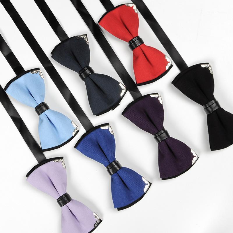 

Bow Ties Multicolor Fashion Men's Wedding Metal Wrap Angle Grooming Groomsmen Tie Designers Gift For Men Birthday Neck Tie1