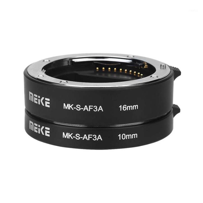 

Meike -S-AF3A Auto Focus Macro Extension Tube 10mm 16mm for E-Mount FE-Mount A7 NEX-F3 NEX-6 NEX-7 NEX-5T A6300 A6500 Len1