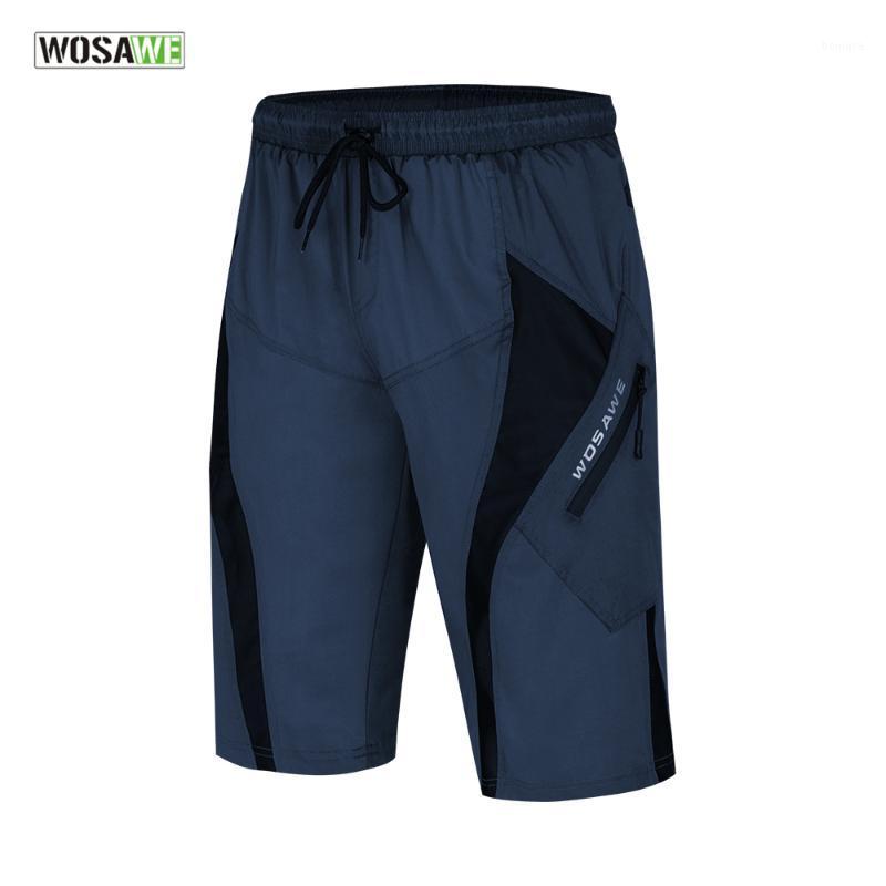

WOSAWE Men Cycling Shorts Downhill Road Baggy Shorts With 3D Padded Gel bermuda ciclismo Short Pants1