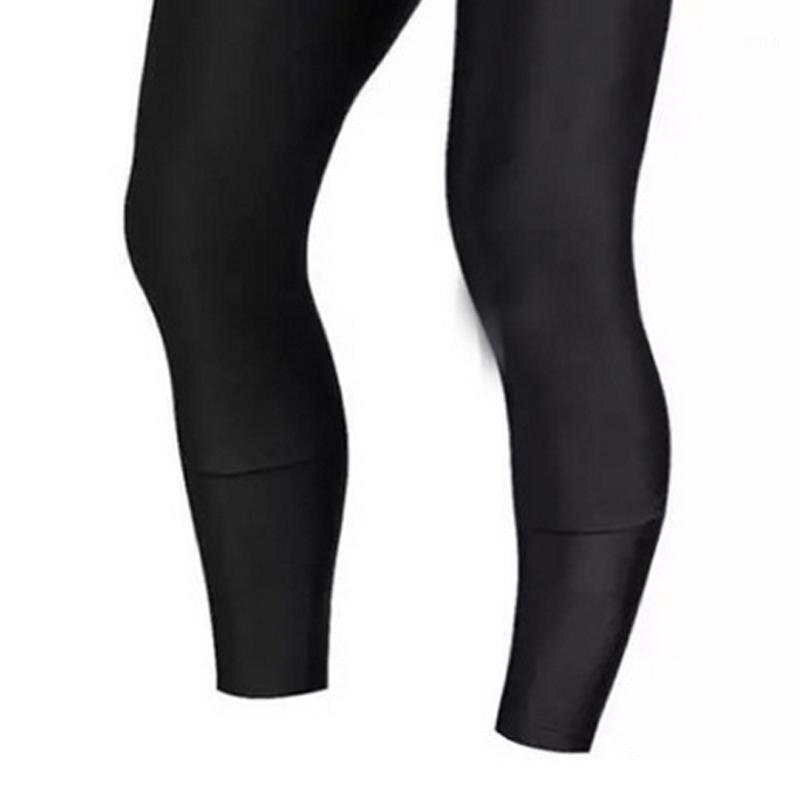 

Men Compression Pants Gym Fitness Sports Running Leggings Tights Quick-drying Fit Training Jogging Pants THJ991, Black