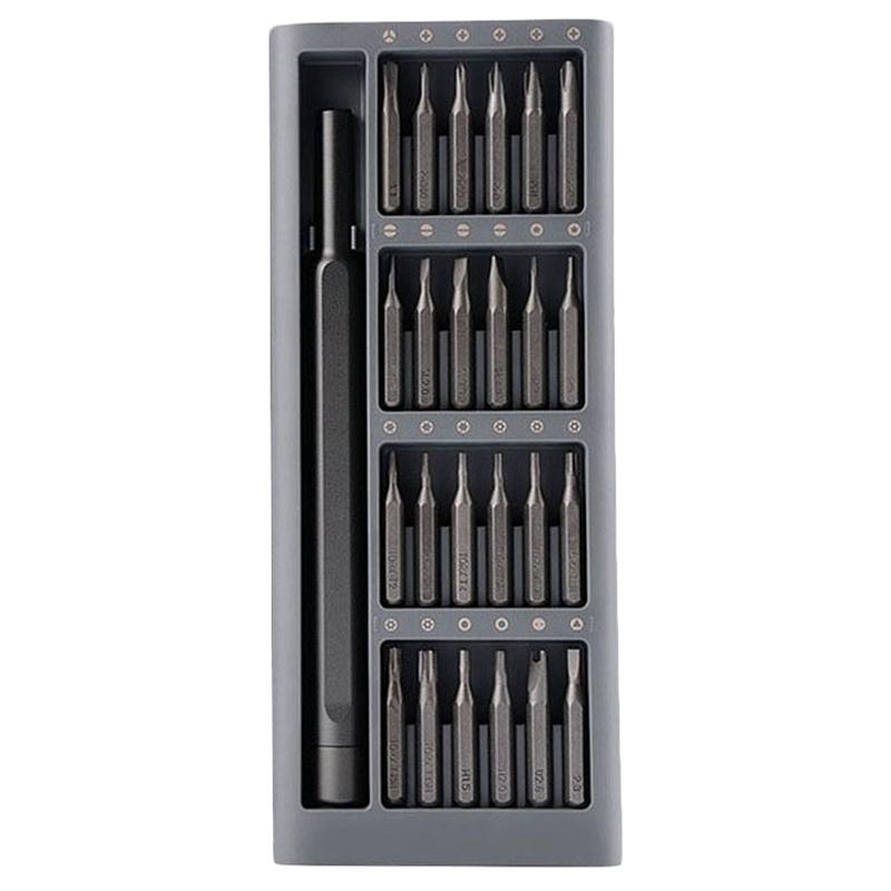 

24 in 1 Fine Repair Screwdriver Set Aluminum Alloy Housing Precision Magnetic Screwdriver Set Mobile Phone Computer Maintenanc