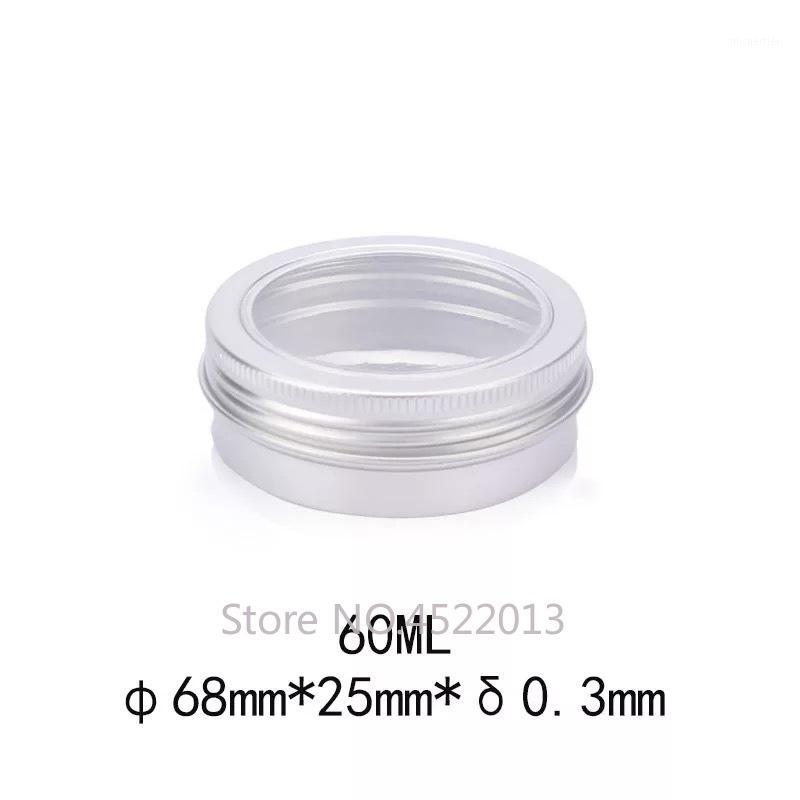 

60ml/g 30pcs 50pcs 100pcs Aluminum Facial Cream Jar, DIY Empty Metal Tin Cosmetic Cream Jar,Empty Nail Art Decorations Continer1