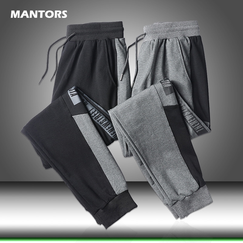 

Men Pants Spring Summer Brand Cotton Mens Joggers Sweatpants Trousers Casual Sportswear Men's Printed Slim Pants Clothing 201126, Em213 dark grey