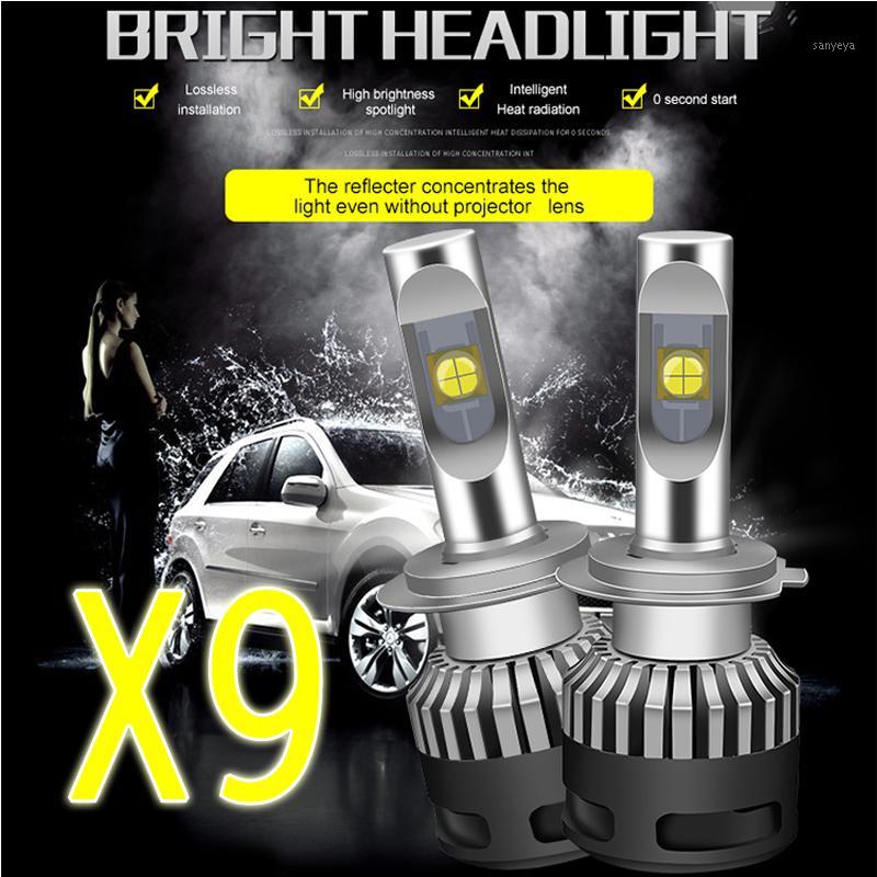 

Dyoung 2pcs LED headlight Led Lamp 110w 13200lm for H7 D2 H1 H11 H4 H13 9004 9005 9006 9007 9012 Lens Chips X70 car styling1
