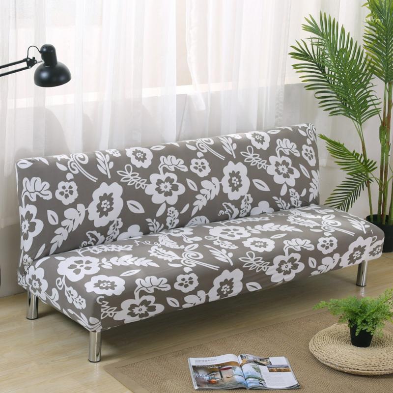 

All-Inclusive Sofa Couch Cover Foldable Stretch Slipcover Cushion Case Slip-resistant Sofa Cover armless Jacquard Bed1