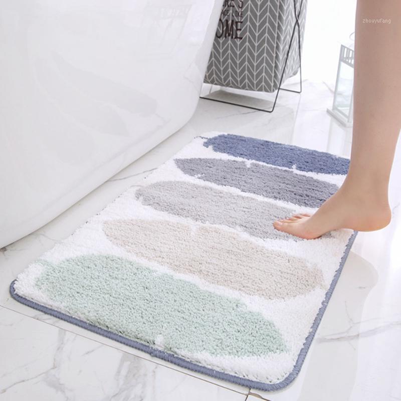 

Cushion/Decorative Pillow Modern Home Mat Bedroom Entrance Doormat Colorful Hallway Floor Decoration Living Room Carpet Bathroom Anti-Slip R