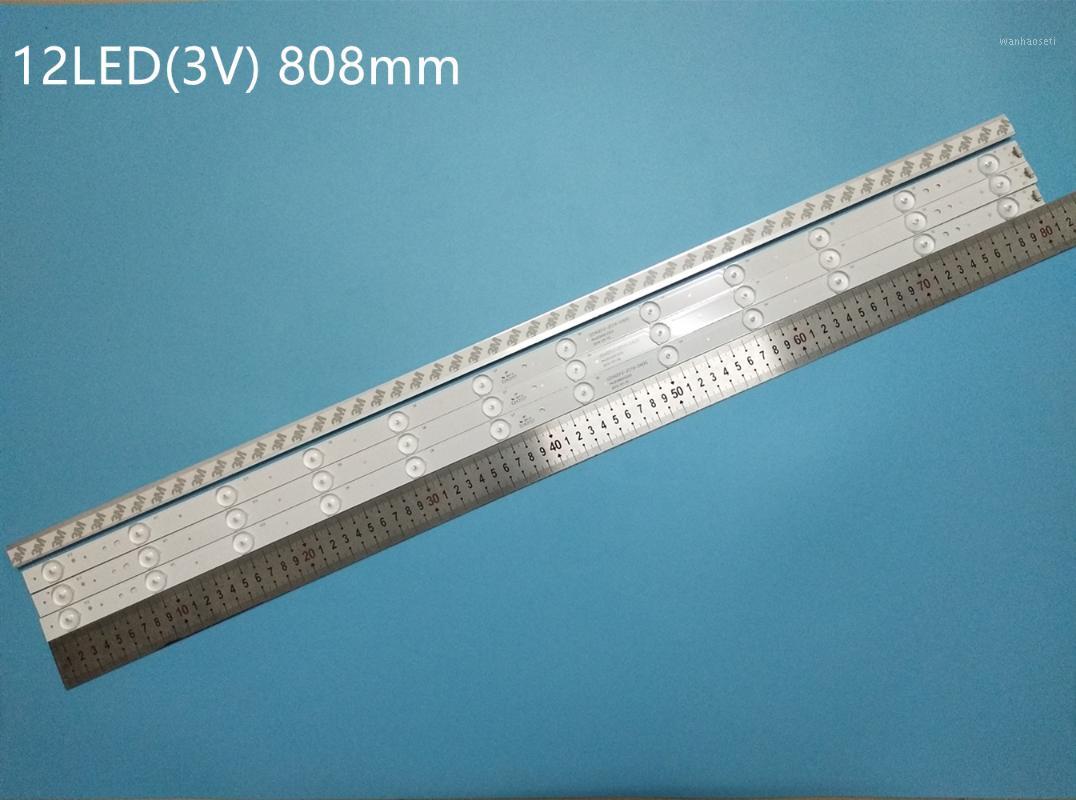 

New 20 PCS/lot 12LED 808mm LED backlight strip for LE40B3000 LED40ME1000 LED40D12-ZC14-04 A B LED40D12-03(B) A1