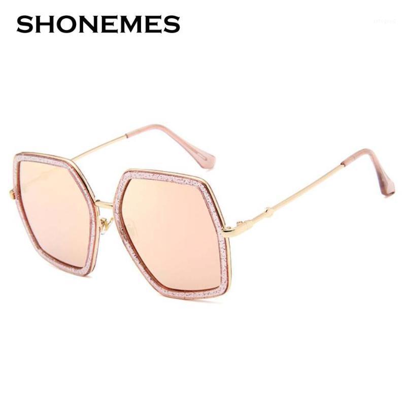 

Sunglasses Vintage Polygon Women Brand Design Metal Frame Oversized Shades For Ladies Eyewear Female Sun Glasses1