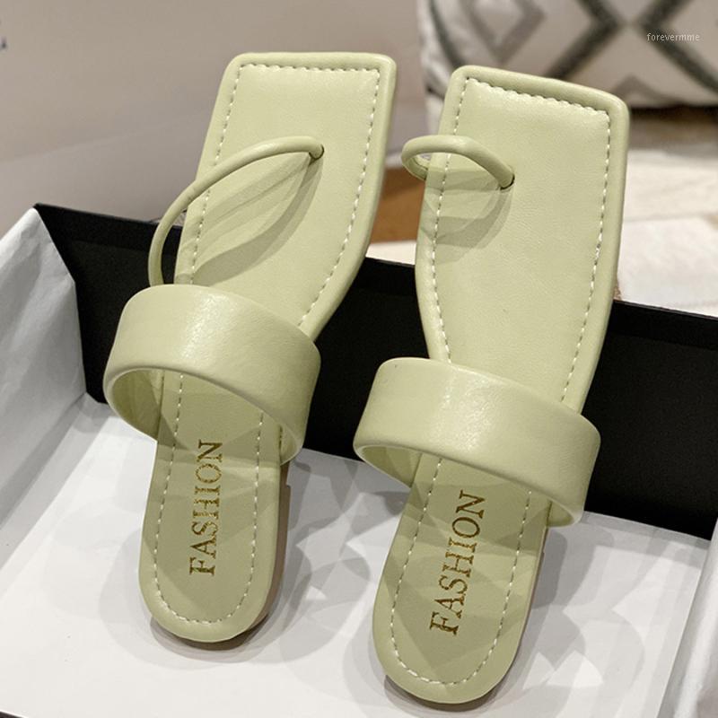 

2020 New Slippers Leather Women Sandal Open Toe Flat Casual Slides Summer Outdoor Beach Female Flip Flops1, Black
