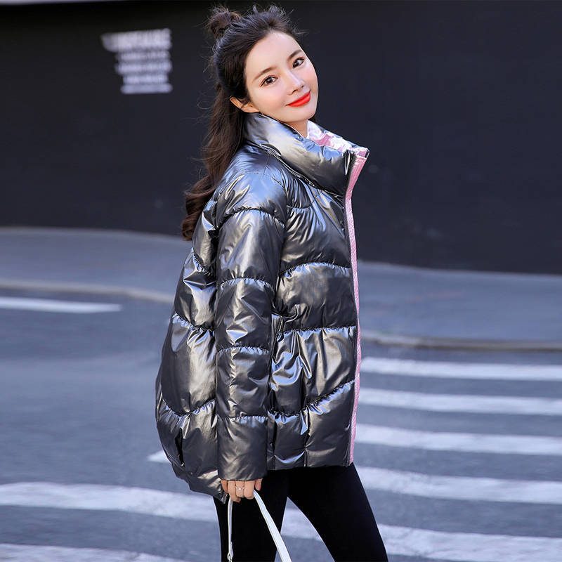 

New High Quality Female Jacket Fashion Warm Winter Jackets Woman Casual Clothes Parkas 12dg, Grey.