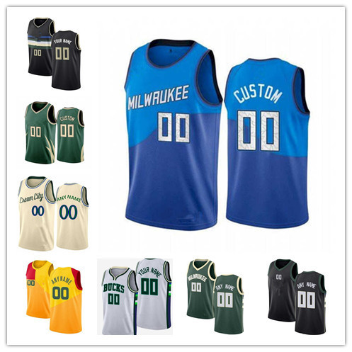 

75th Custom Men Women Youth Milwaukee's Bucks's 13 Nwora Semi 25 Serge Ibaka 23 Wesley Matthews 54 Sandro Mamukelashvili Basketball Jerseys, Color