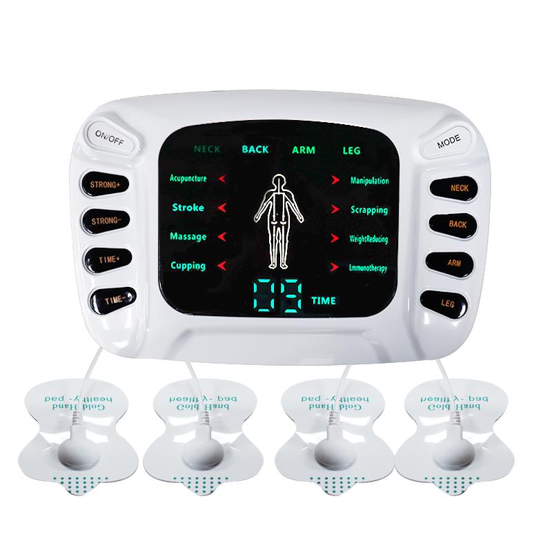 

Digital Electronic Pulse Massage Body Slimming Muscle Relax Stimulator Acupuncture Therapy Massager Physiotherapy Apparatus Tool