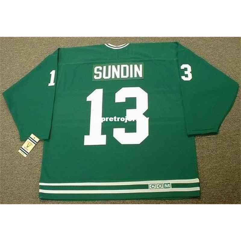 

New Jerseys Mens Mats Sundin Toronto St. Pats Ccm Vintage Retro Hockey Jersey Vintage Long Sleeves, Green