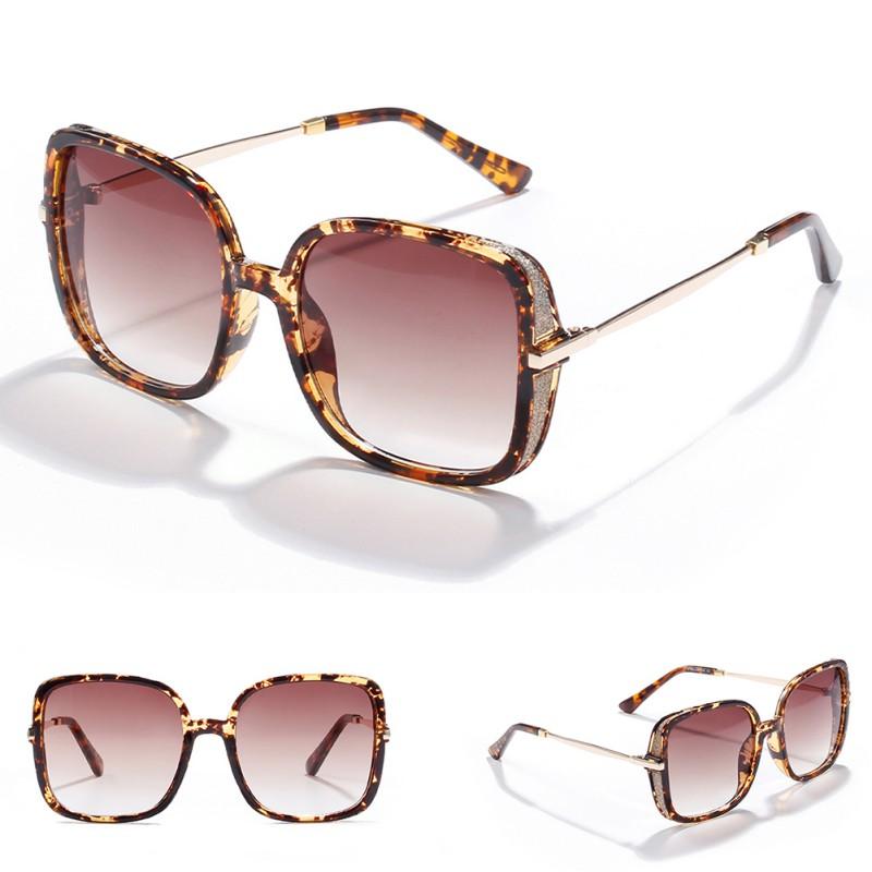 

Diamond Sunglasses Female Imitation Rhinestones Gradient Color Brand Designer Vintage Sun Glasses Women Sunglasses