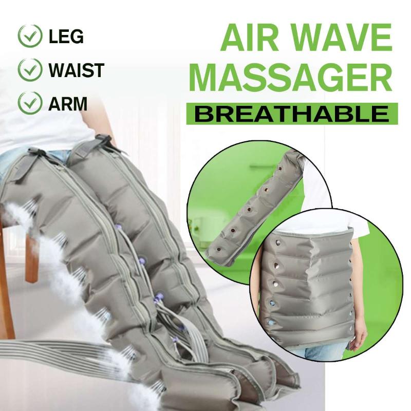 

4-6 Air Chambers Leg Compression Massager Vibration Infrared Therapy Arm Waist Pneumatic Air Wraps Relax Pain Relief Massagers