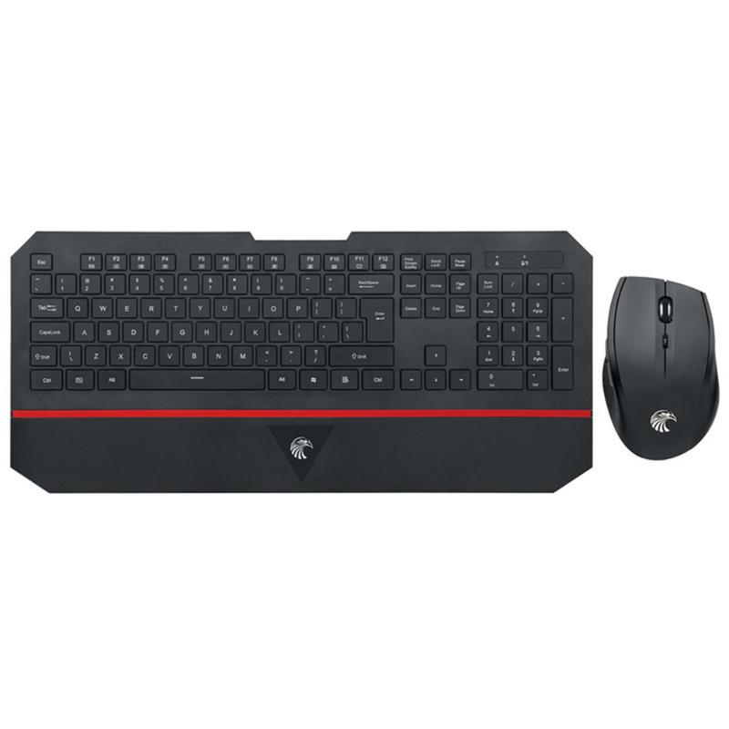 

Ultrathin 2.4G Wireless Keyboard and Mouse Set LED Optical Backlight Gaming Mouse 800/1200/1600/2000/2400 CPI for Laptop PC