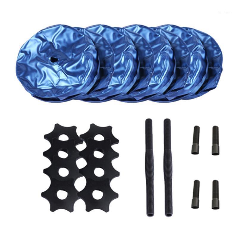 

20-25KG Water-filled Dumbbell Fitness Equipment Training Arm Muscle Fitness Adjustable Dumbbells for Men High Quality1, Beige