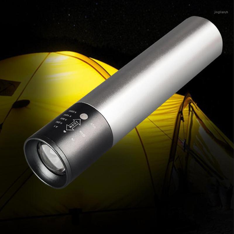 

LED Multifunction Mini Glare High Power USB Charging Aluminum Alloy Power Bank Portable Outdoor Lighting1