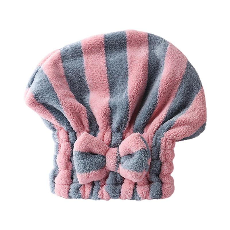 

1Pc Microfiber Hair Drying Cap Wrapping Towel Bath Cap for Home