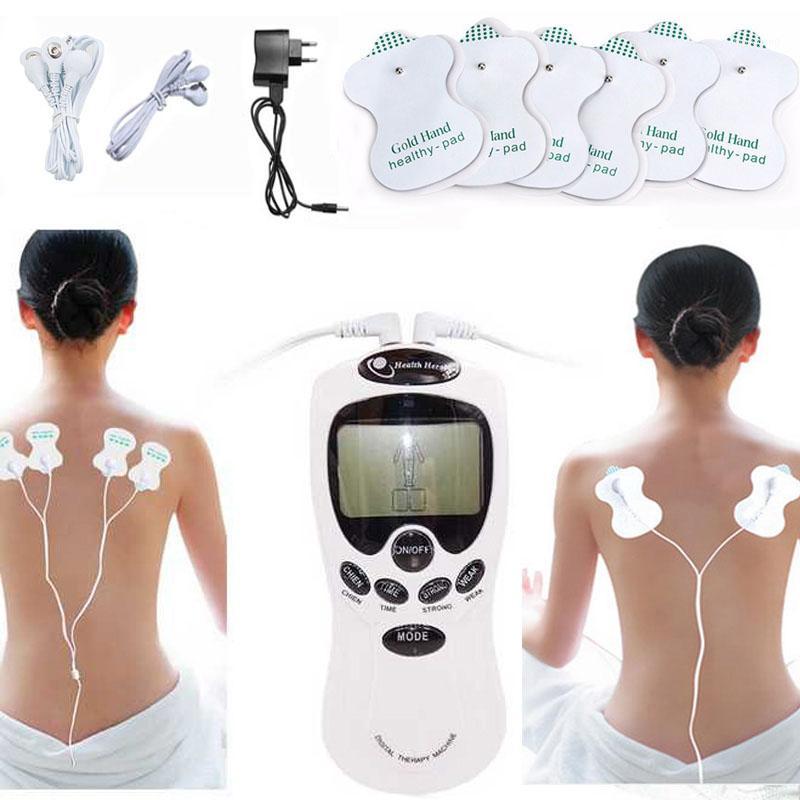 

Massager Electric TENS Body massager Healt Care Massage Back Therapy Machine Slim Slimming Muscle Relax Fat Burner Pain 6 Pads1