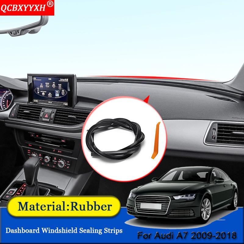 

QCBXYYXH Car-styling Rubber Anti-Noise Soundproof Dustproof Car Dashboard Windshield Sealing Strips Parts For A7 2009-20181