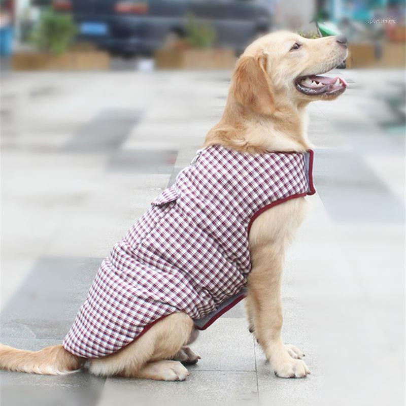 

Autumn Winter Warm Dog Vest Coat for Small Medium Big Dogs Puppy Down Jacket Dog Clothes Pet Clothing1, Red
