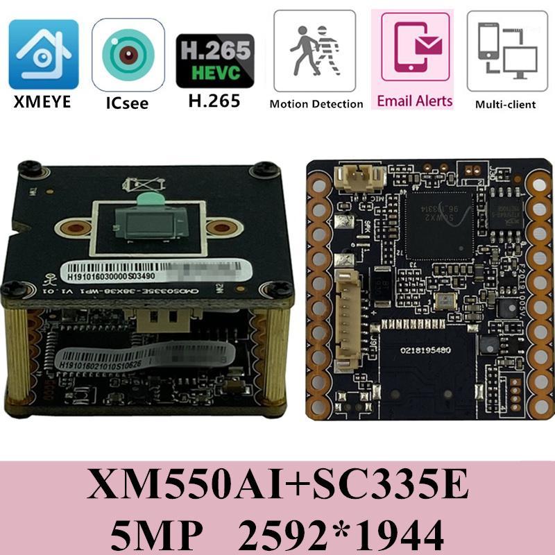 

XM550AI+SC335E 5MP 2592*1944 H.265 IP Camera Module Board Double Plate Low illumination ONVIF CMS XMEYE P2P RTSP 1/2.5 CMOS1