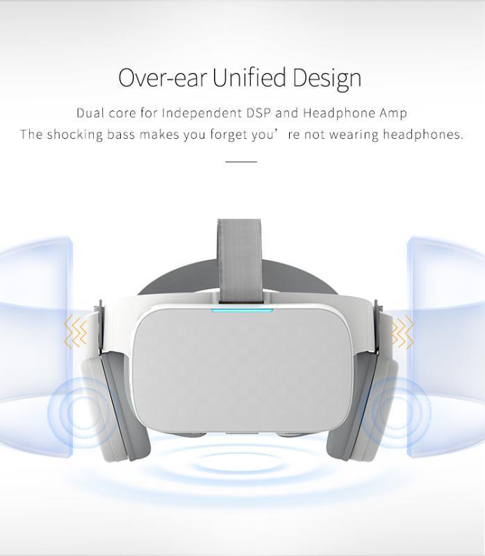 

glasses headset helmet smart screen movie music Virtual Reality Bluetooth shinecon goggles1