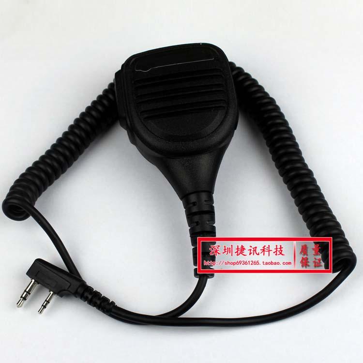 

PMNN4025A big shoulder microphone handfree speaker 2 Pins K plug for ,BAOFENG UV5R,Quansheng,Puxing,Wouxun walkie talkie