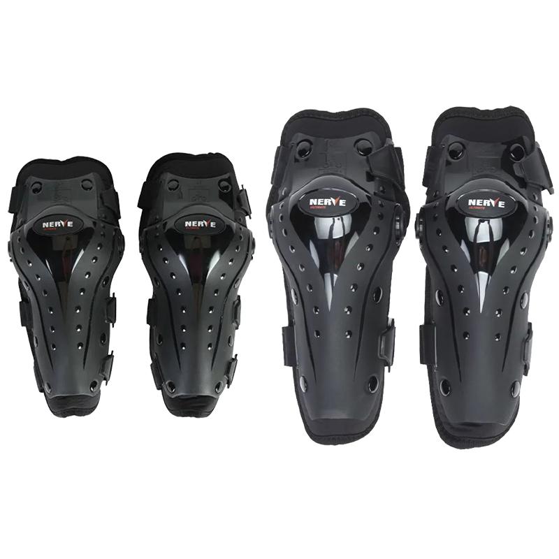 

NERVE 4pcs/Set Motorcycle Knee&Elbow Protector Motocross Racing Guard Pads Protective Gears Pads