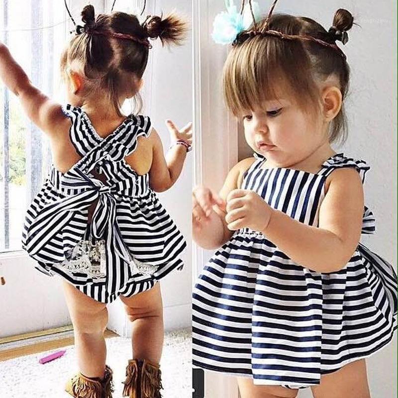 

Cotton Baby Girl Clothes Summer Baby Girl Dress Top Birthday Dress Sleeveless Dresses+Panties 2 Piece Fashion Wedding Dresses1, As picture