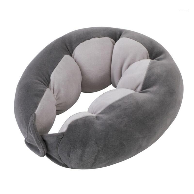

U Shape Pillow Home Portable PP Cotten Washable Travel Car Sleeping Office Neck Support Cartoon Pea Soft Air Plane Cushion1