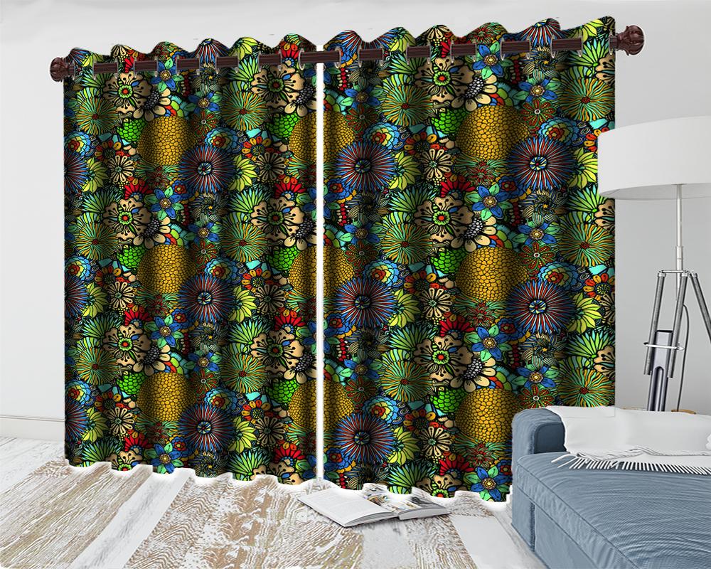 

Custom Floral 3d Curtain Carefully Beautiful Floral Curtains Living Room Bedroom Kitchen Window 3d Blackout Curtains, As pic