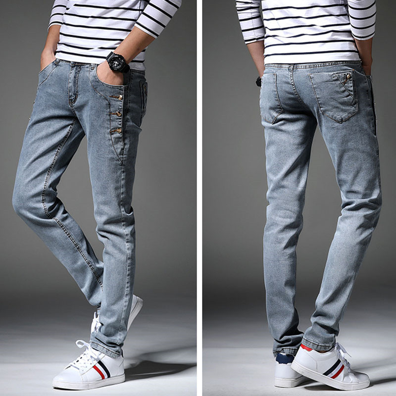 

Men's 2020 Spring and You'll See Brem Pants Thin Side with Grey Buckles F17p, Game