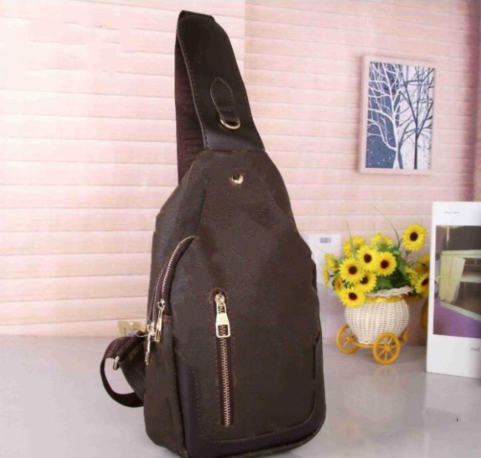 

Designer crossbody bag chest shoulder bag women men designer bags purse print letter 2022 new style high quality, White