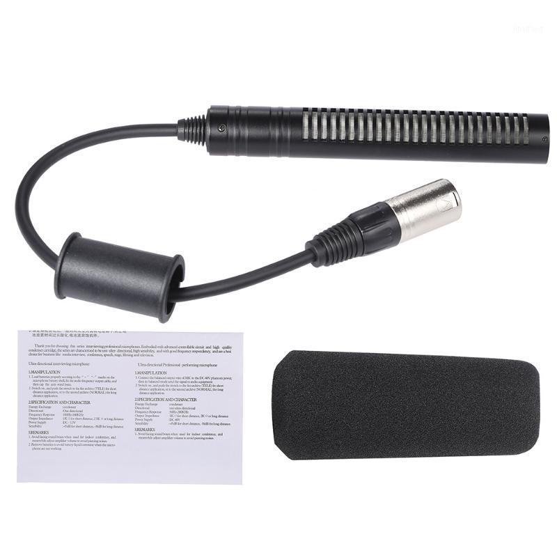 

Photography Camera Mic Stereo Condenser Unidirectional Microphone Mic for Sony Panosonic Camera Camcorders Video Recording1