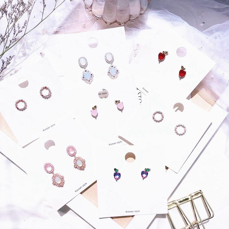 

2020 New Korean Dangle Earrings For Women Simple Fashion Jewelry Lovely Geometric Brincos Sweet pendientes mujer moda Girls Gift