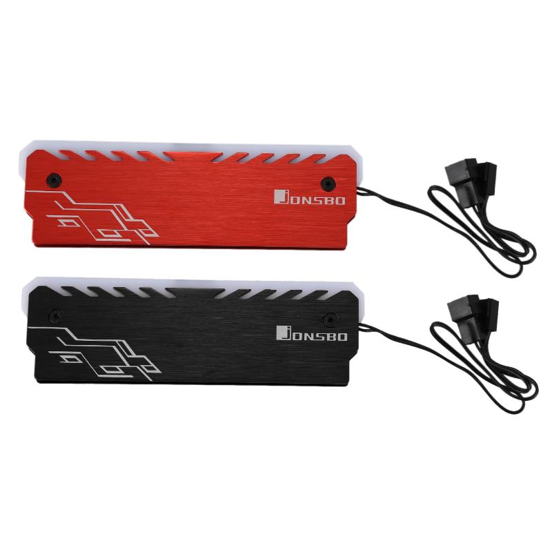 

1Pcs Nc-1 Aluminum Ram Heatsink Cooler Rgb Addressable Memory GDR Chipset Cooling Vest