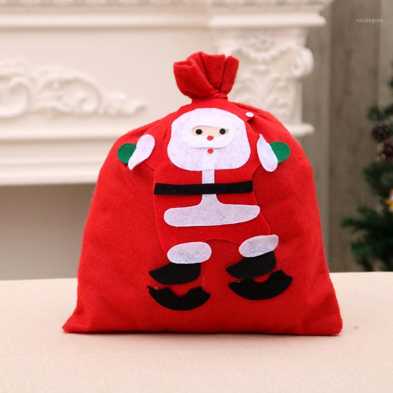 

Santa Claus Snowman Christmas Candy Packaging Christmas Candy Decoration bag1