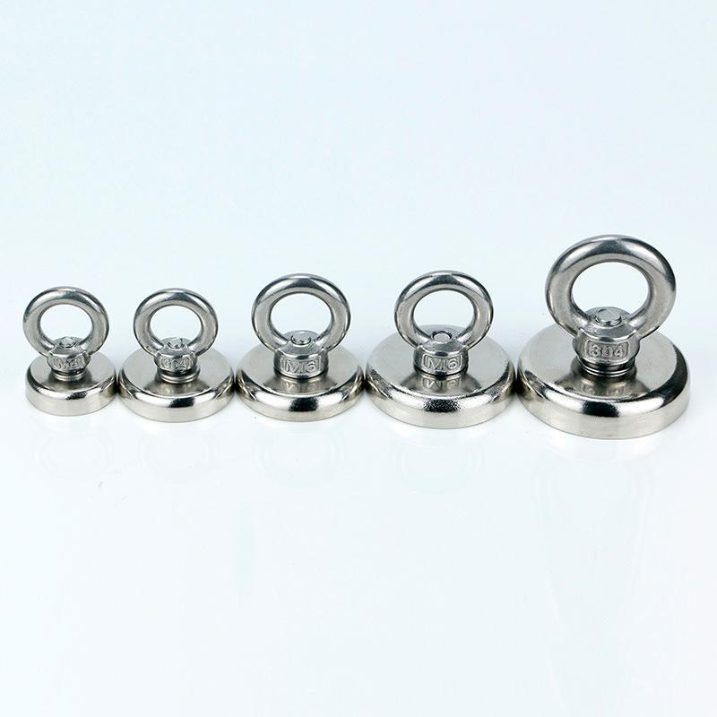 

HOT Neodymium Magnet Super Strong Powerful Salvage Hook Fishing Magnetic Circular NDS661