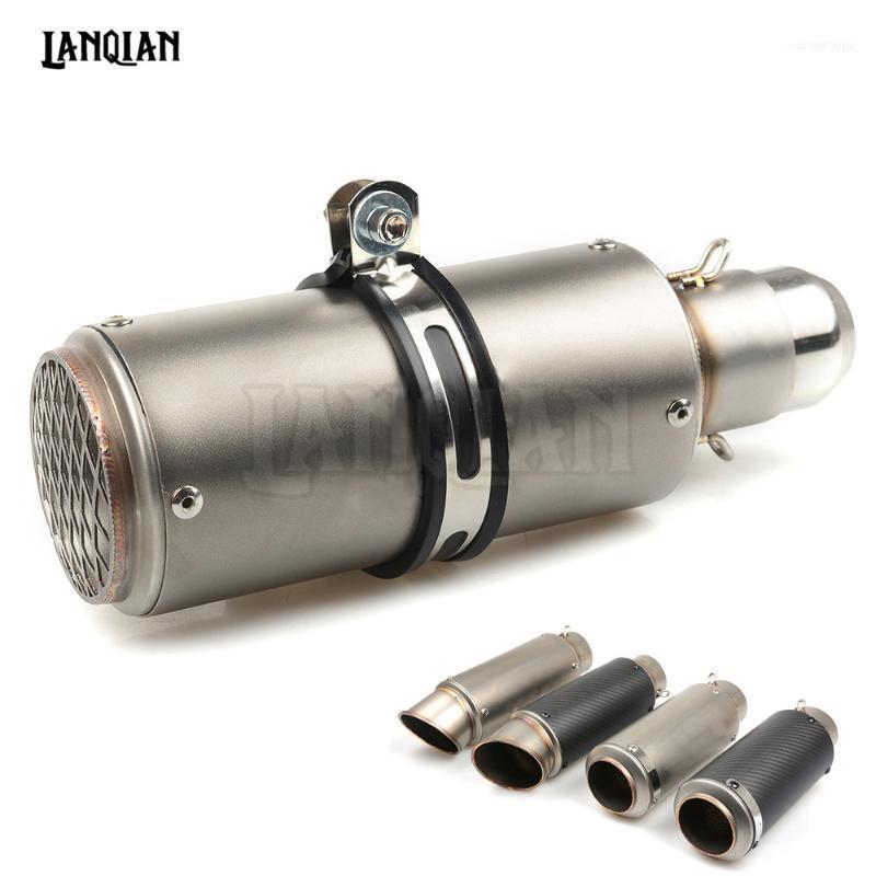 

Motorcycle Exhaust System For F800gs Cbr250r Aprilia Rsv4 Xt 600 Ybr 125 Universal Carbon Fiber Pipe GP Escape Muffler1
