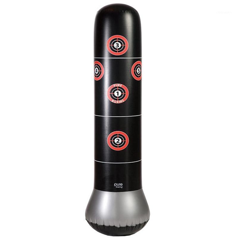 

ELOS-Inflatable Stress Punching Tower Bag Boxing Standing Water Base Training Pressure Relief Bounce Back Sandbag with Pump1