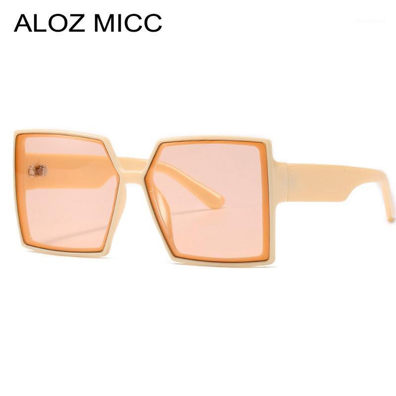 

New Square Fashion Sunglasses Women Men Brand Designer Colorful Sun Glasses Men Orange Big Frame Vintage Eyewear UV400 Q8171