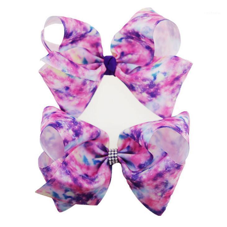 

DHL Free Shipping 15pcs/lot Starry Night Sky Hair Bow1