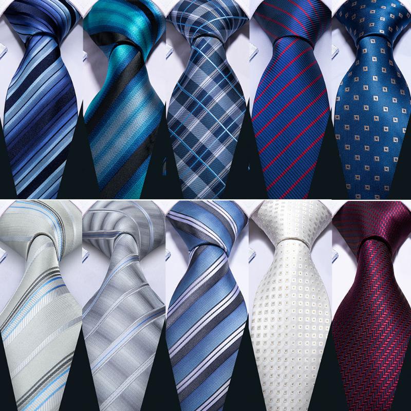 

2020 New Wedding Gift Men Tie Red Gold Striped Fashion Designer Ties For Men Business Dropshiiping Barry.Wang Groom Tie DS-5022