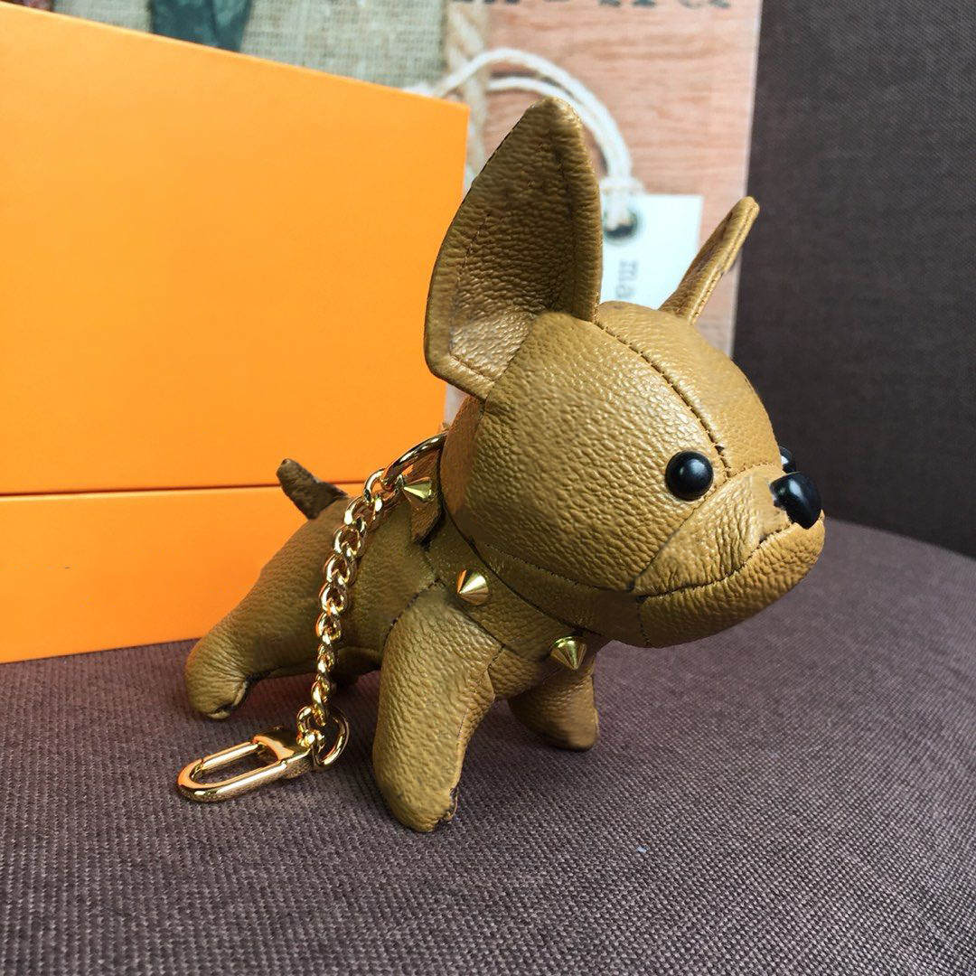

Keychains Fashion Key Buckle Purse Pendant Bags Dog Design Doll Chains Key Buckle Keychain 6 Color Top Quality