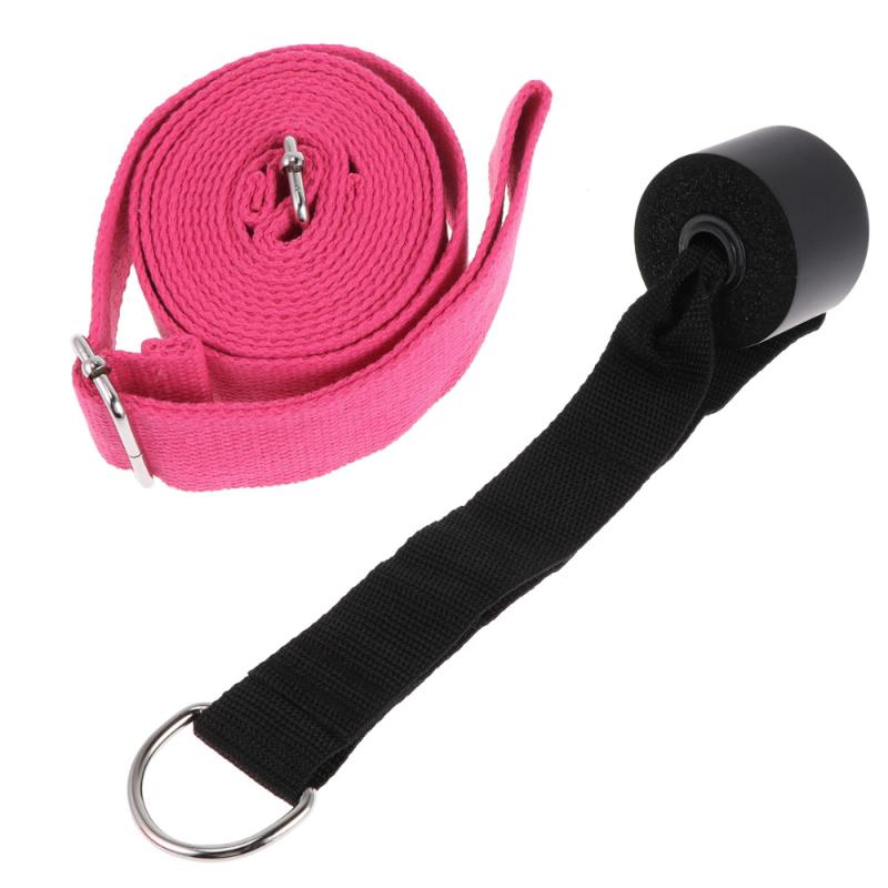 

1Pc Elastic Ballet Foot Stretch Band Back Shoulder Flexibility Gymnastic Yoga Pilates Training Ballet Dance Resistance Band (Ros, Blue