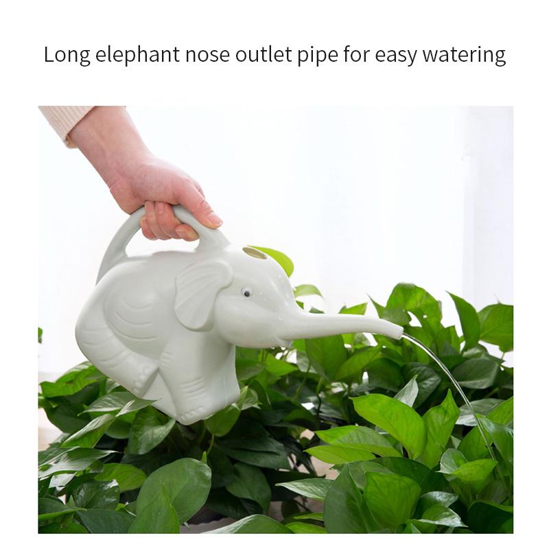 

Outdoor Baby Elephant Watering Can Long Sprinkler Kettle Bottle Home Garden Watering Gadget Plant Flower Lawn Pot Multicolor, Green