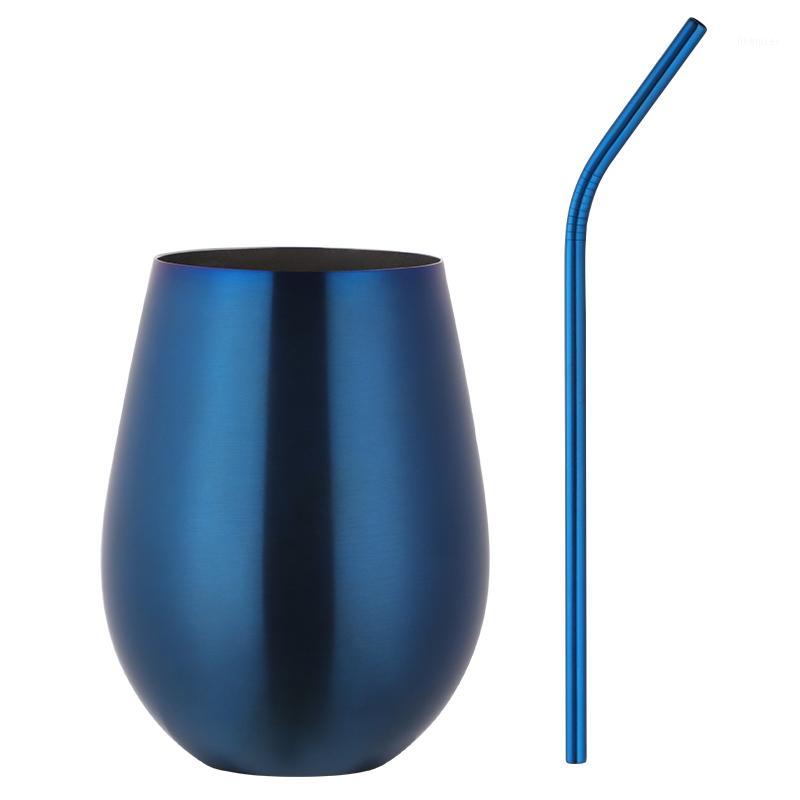 

Gift Straw 304 Stainless Steel 500ml Beer Cup Wine Tumbler Portable Outdoor Travel Coffee Cocktail Drinking Mugs Metal Cup1, Like picture show