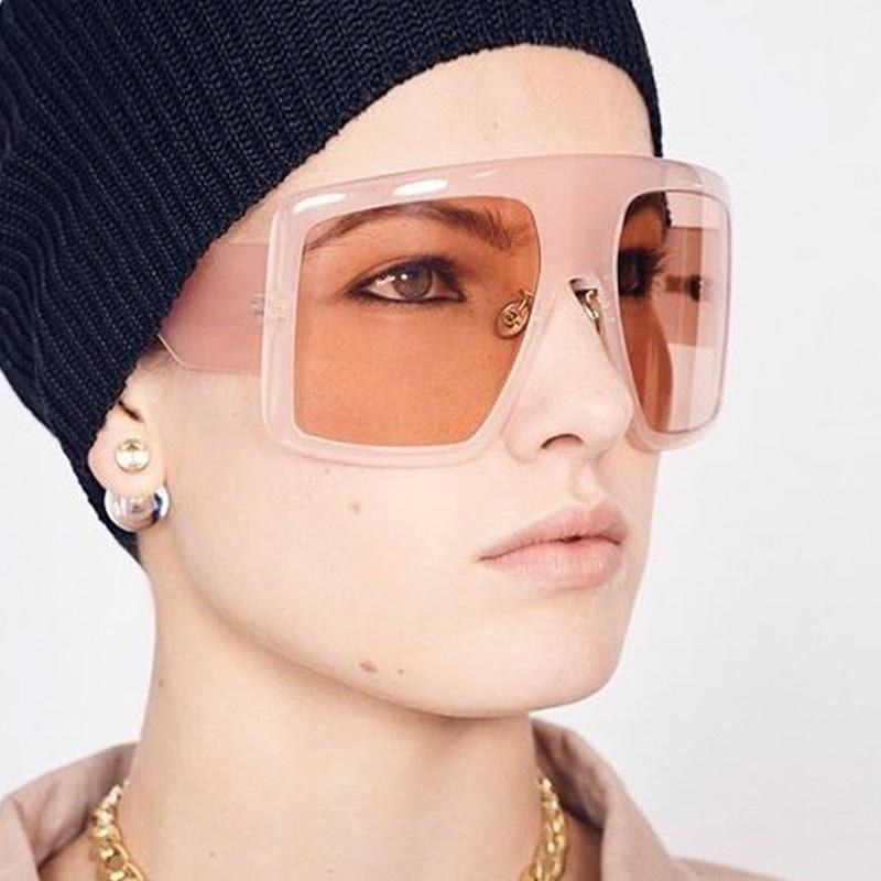 

2020 Oversize New Luxury Punk Sunglasses Women Vintage Goggle Sun Glasses Men Sunglass Oculos Feminino Lentes Gafas De Sol UV400
